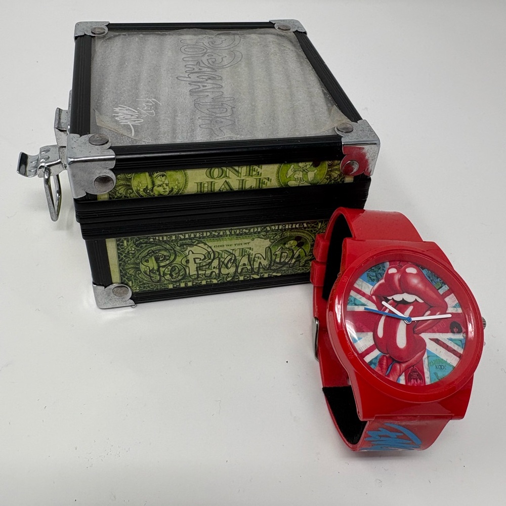 Flud x Ron English Watch (British edition) with Box vintage never been worn new